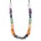 Chakra Crystal Elasticated Necklace 14-16 inches